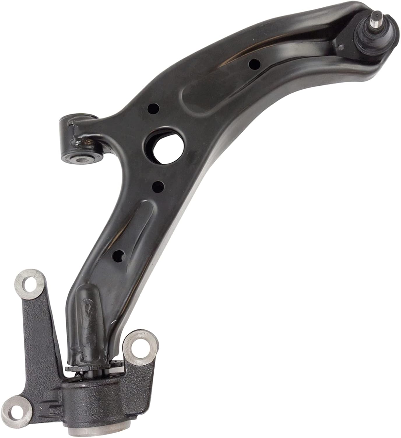 TRQ Front Right Lower Control Arm with Ball Joint for Honda Fit