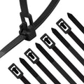 XINGO 100PCS 16 in Releasable Cable Zip Ties - Reusable Heavy-Duty