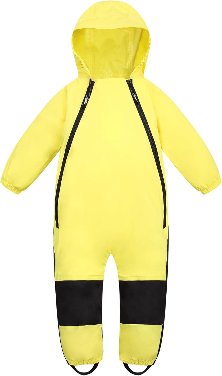 HAPIU Kids Toddler Rain Suit Waterproof Coverall for Playtime