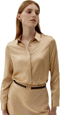 LilySilk 100% Pure Silk Blouse for Women - Elegant Comfort