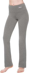 Nirlon Straight Leg Yoga Pants - Soft Breathable Leggings