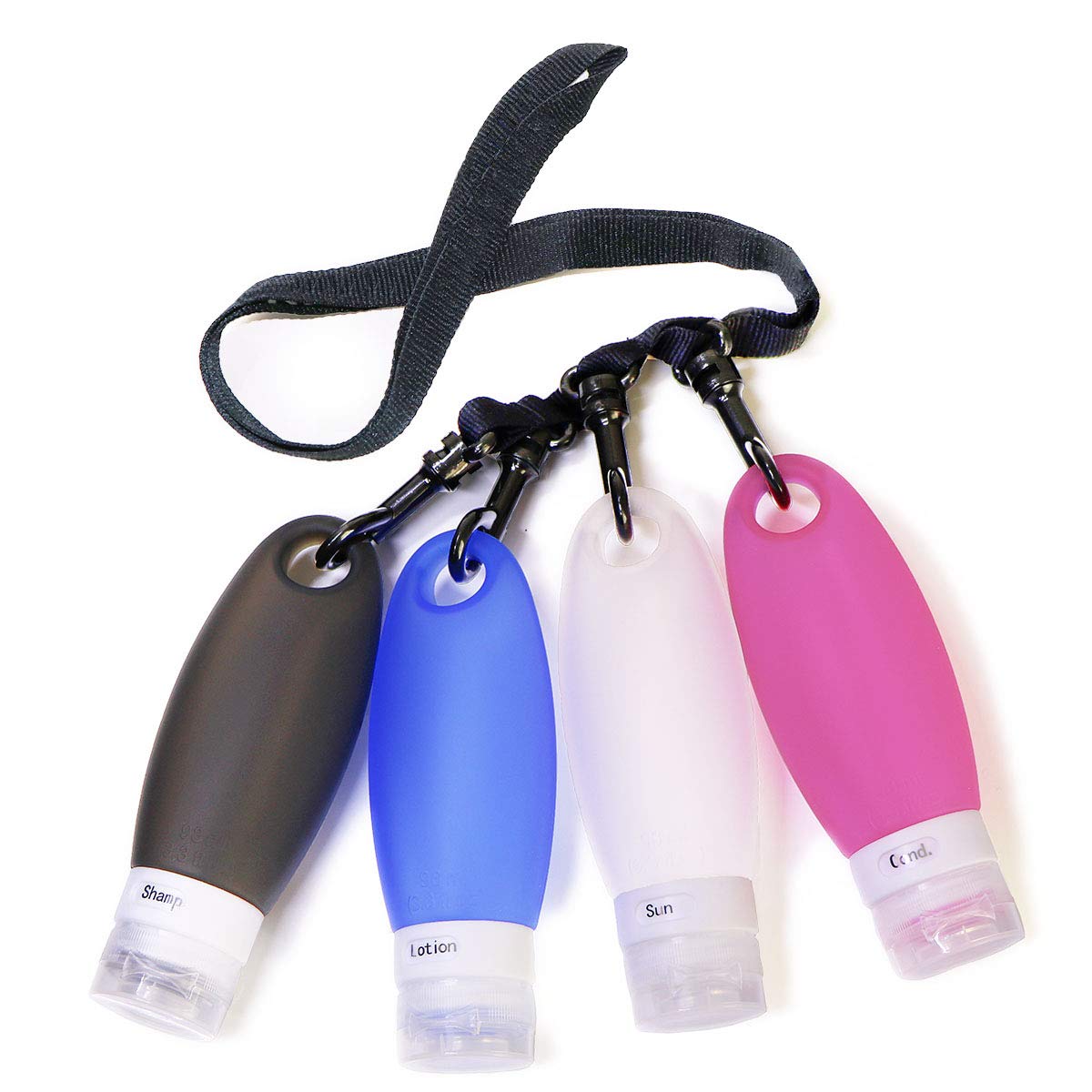 SANTREST Leak Proof Travel Bottle Set - TSA Approved!