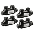 Insulated Splice Connector 4Pack 1/0-14 Gauge - Pre-Filled, Black