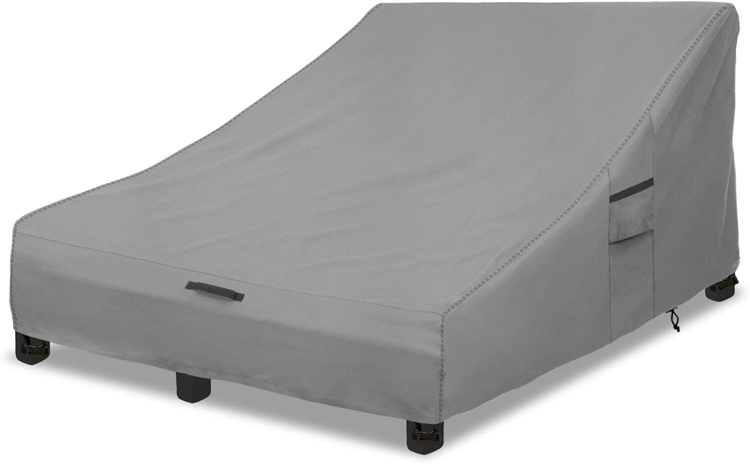 Okcool 100% Waterproof Patio Double Wide Chaise Lounge Cover