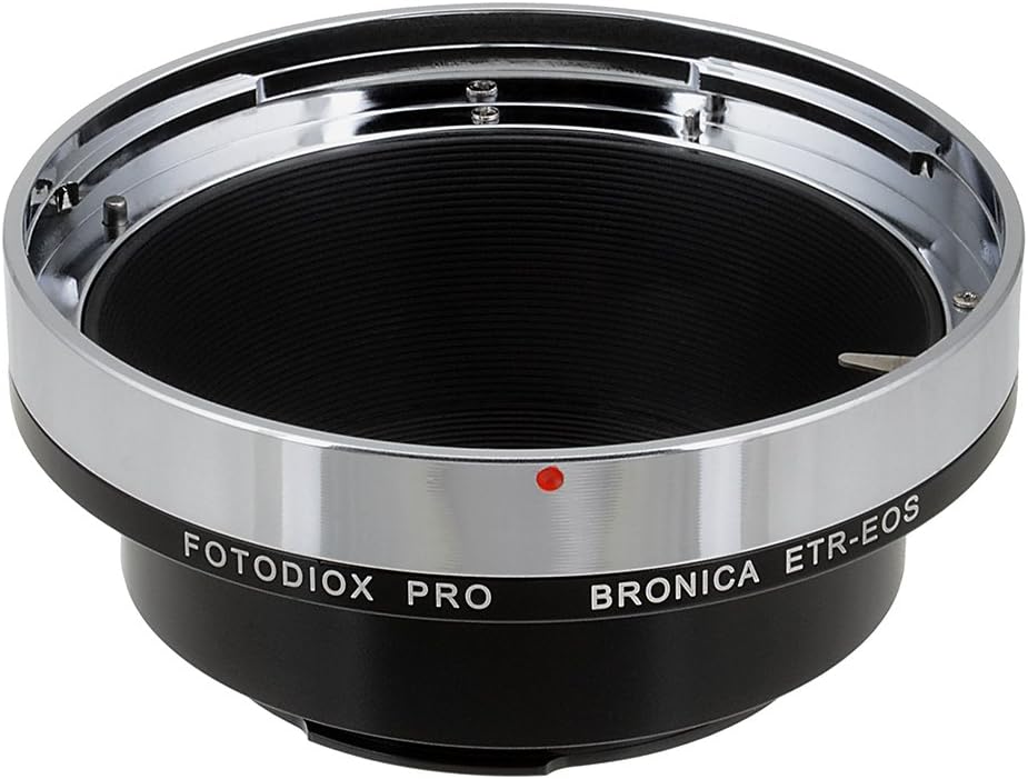Fotodiox Pro Lens Mount Adapter for Bronica ETR to Canon EOS