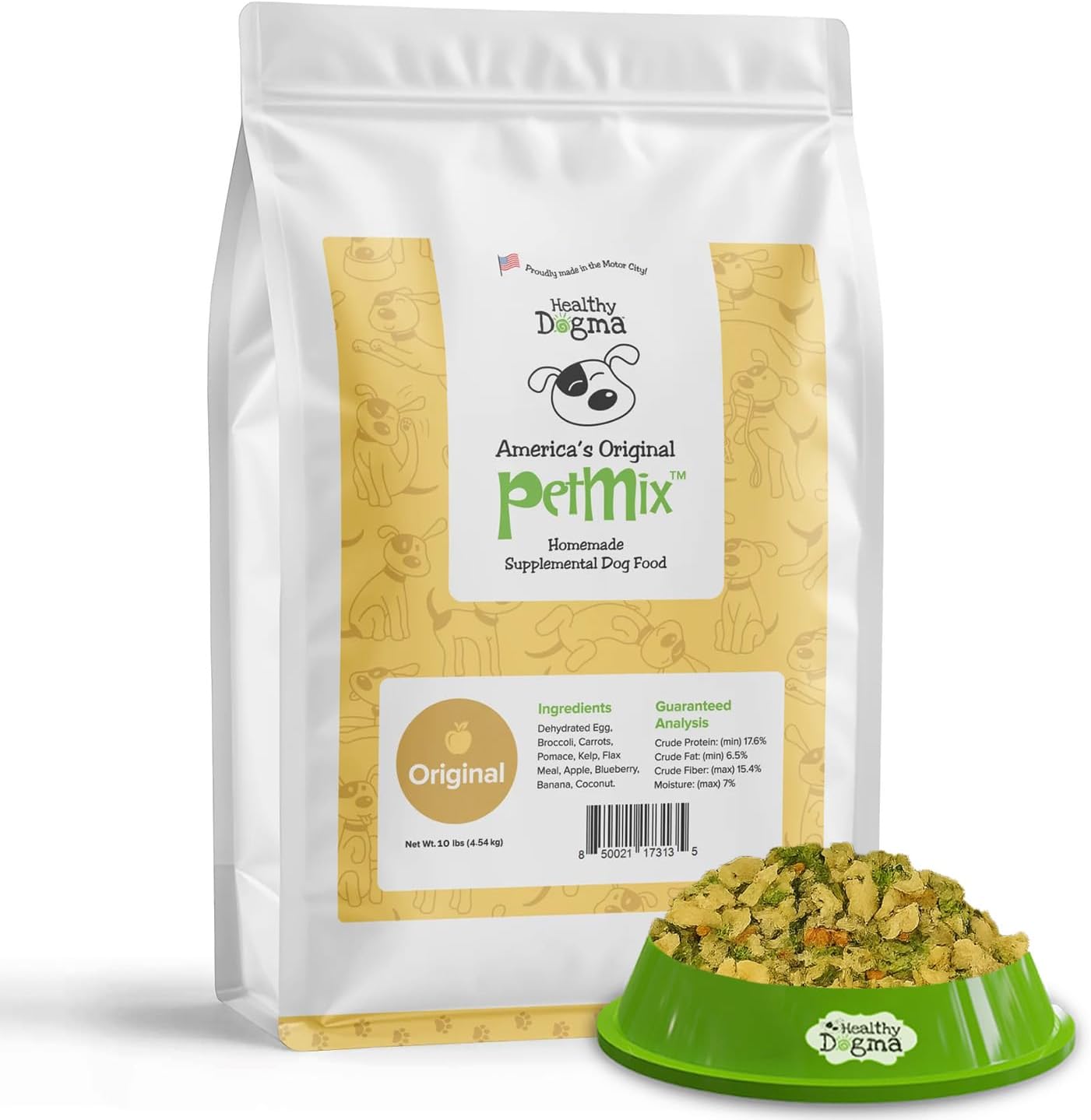 Healthy Dogma Original PetMix Dehydrated Dog Food for Allergies