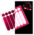 High Intensity Reflective Safety Decals - Hot Pink Special Edition