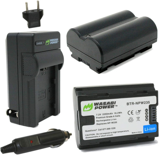 Wasabi Power Battery & Charger for Fujifilm NP-W235 Cameras