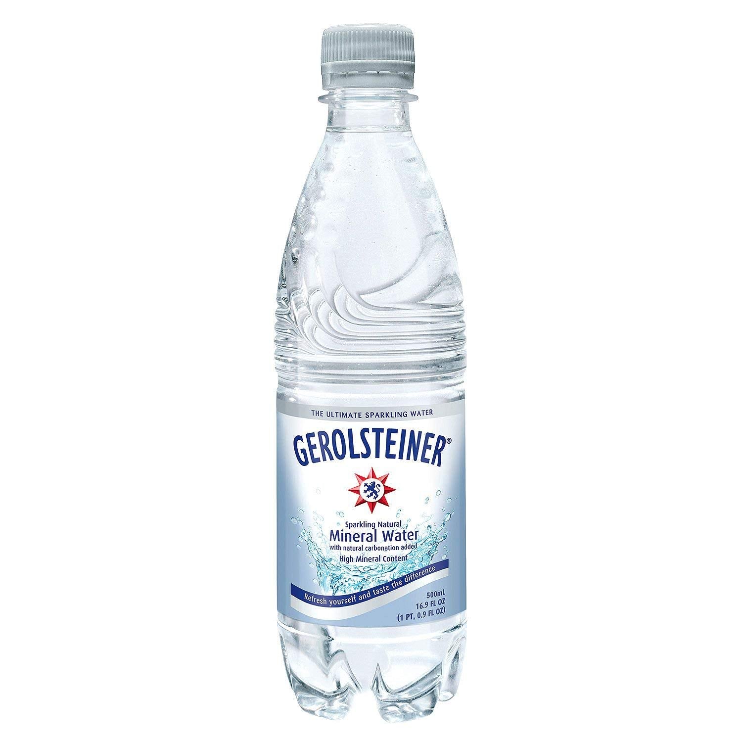 Gerolsteiner Sparkling Natural Mineral Water - Refreshing Taste