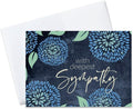 Sympathy Cards with Envelopes Bulk 25 Pack - Elegant Floral Condolence