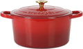 Crock Pot Artisan 6-Quart Round Enameled Cast Iron Dutch Oven