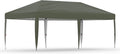 10x20 Pop Up Canopy Tent Gray - Heavy Duty Instant Shelter