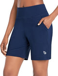 BALEAF Bermuda Shorts for Women High Waisted Athletic Running