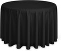 120ft Round Tablecloths - Pack of 10 Premium Polyester Table Covers