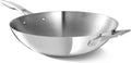 Calphalon Premier Stainless Steel 13in Wok for Fast Cooking