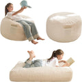 MAXYOYO Bean Bag Chair Bed for Kids - Convertible Comfort