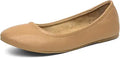DREAM PAIRS Women's Sole-fina Solid Plain Walking Classic Ballet Flats
