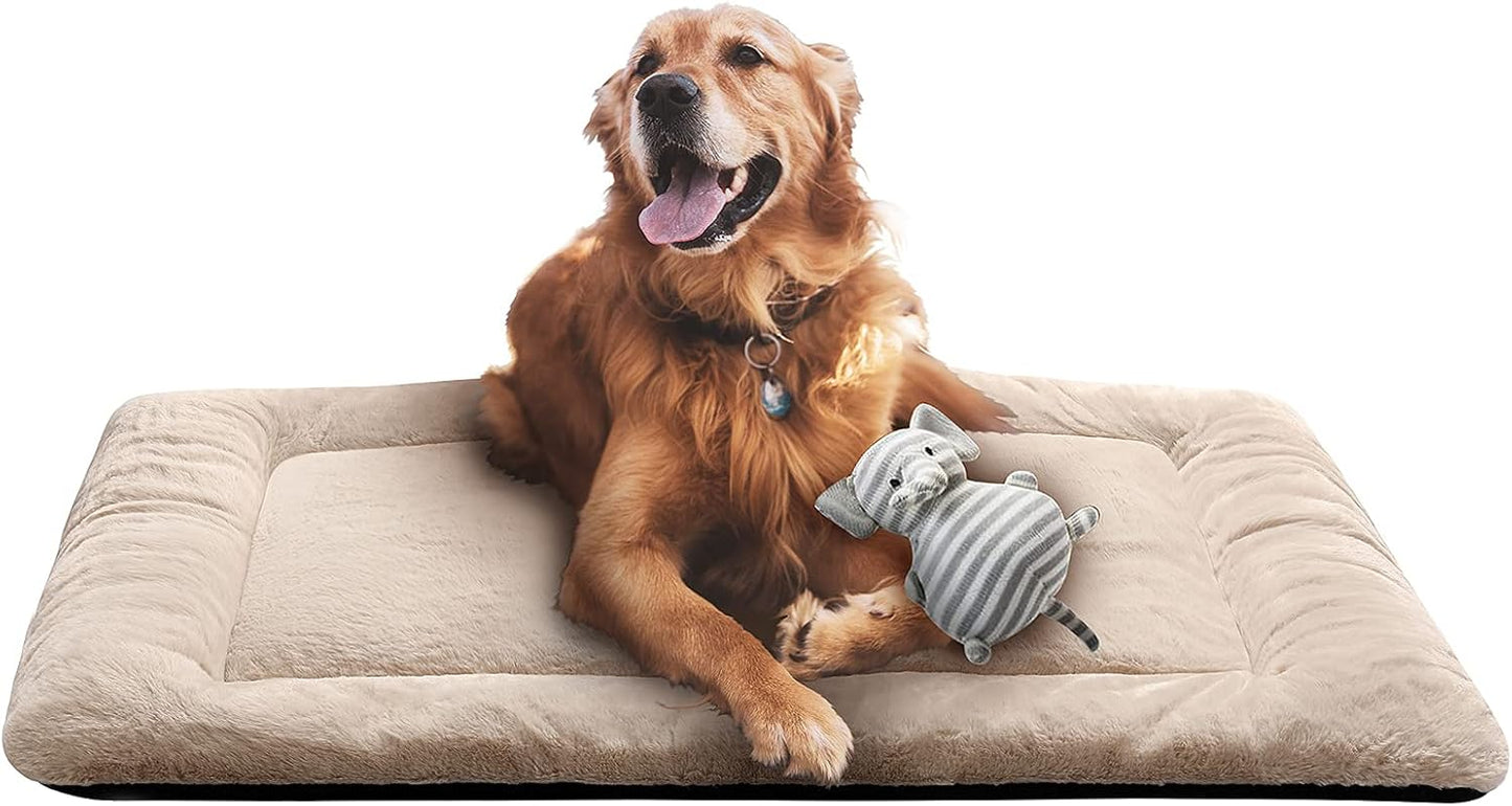 Ultra Soft Dog Beds Crate Pad for Large Dogs - Cozy Comfort