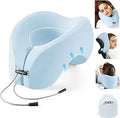 Neck Pillow for Traveling 360o Ergonomic Memory Foam - Travel Bag