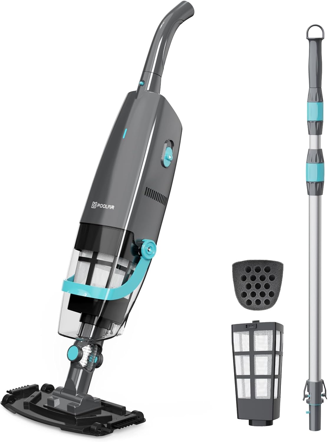 Cordless Handheld Pool Vacuum for Above Ground Pools and Spas