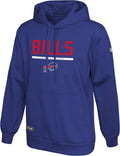 NFL Men's Fleece Hoodie with Performance Features in Team Colors