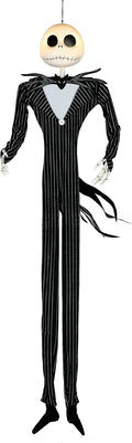 Jack Skellington Light Up 6 ft Poseable Hanging Decoration