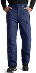 FREE SOLDIER Men's Waterproof Snow Insulated Pants - Warm, Waterproof
