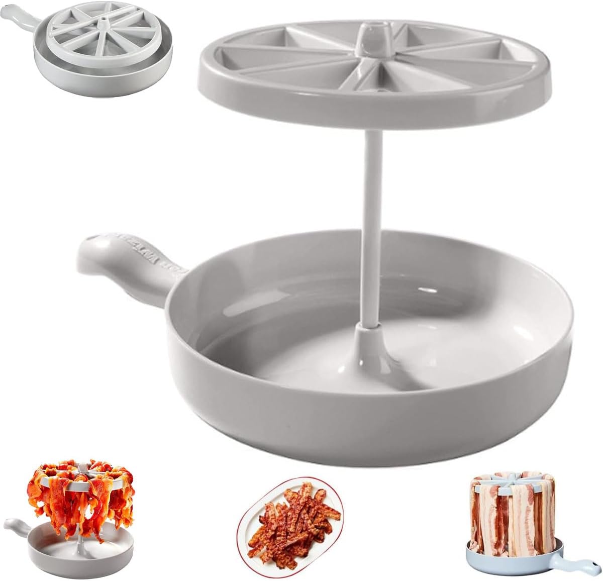 Multi-Purpose Microwave BBQ Grill & Bacon Cooker