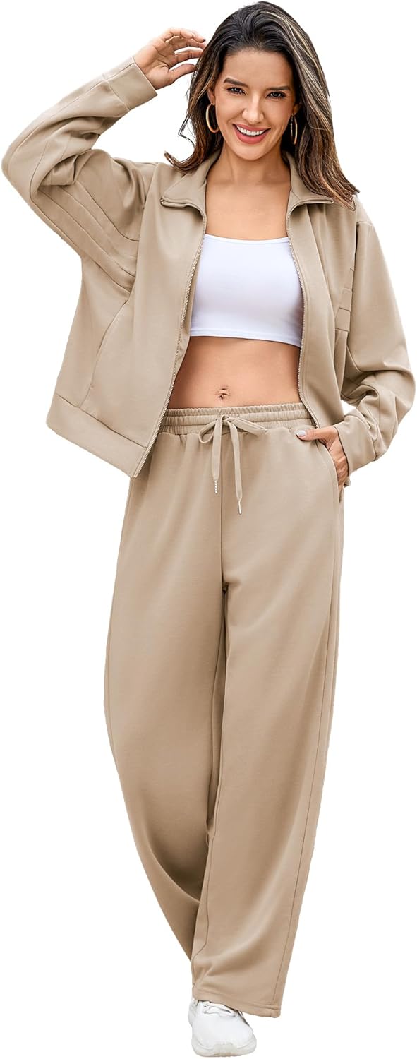 Totatuit Womens 2 Pieces Sweatsuit Sets for Stylish Comfort