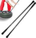 Tire Iron Set 2PCS 38in Heavy Duty Tire Bars - Strong Leverage