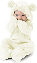 Cuddle Club Fleece Baby Bunting Bodysuit with Hood (Style QV4N)