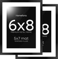 High End 6x8 Picture Frame Set of 2 for Modern Decor