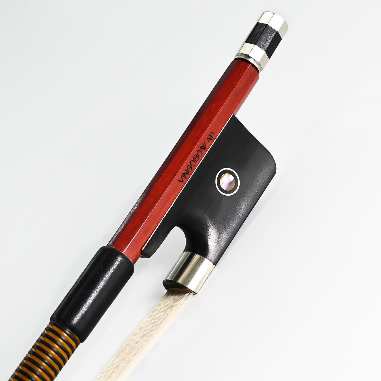 Upright Double French Bass Bow for Advanced Players - 1/8 Size