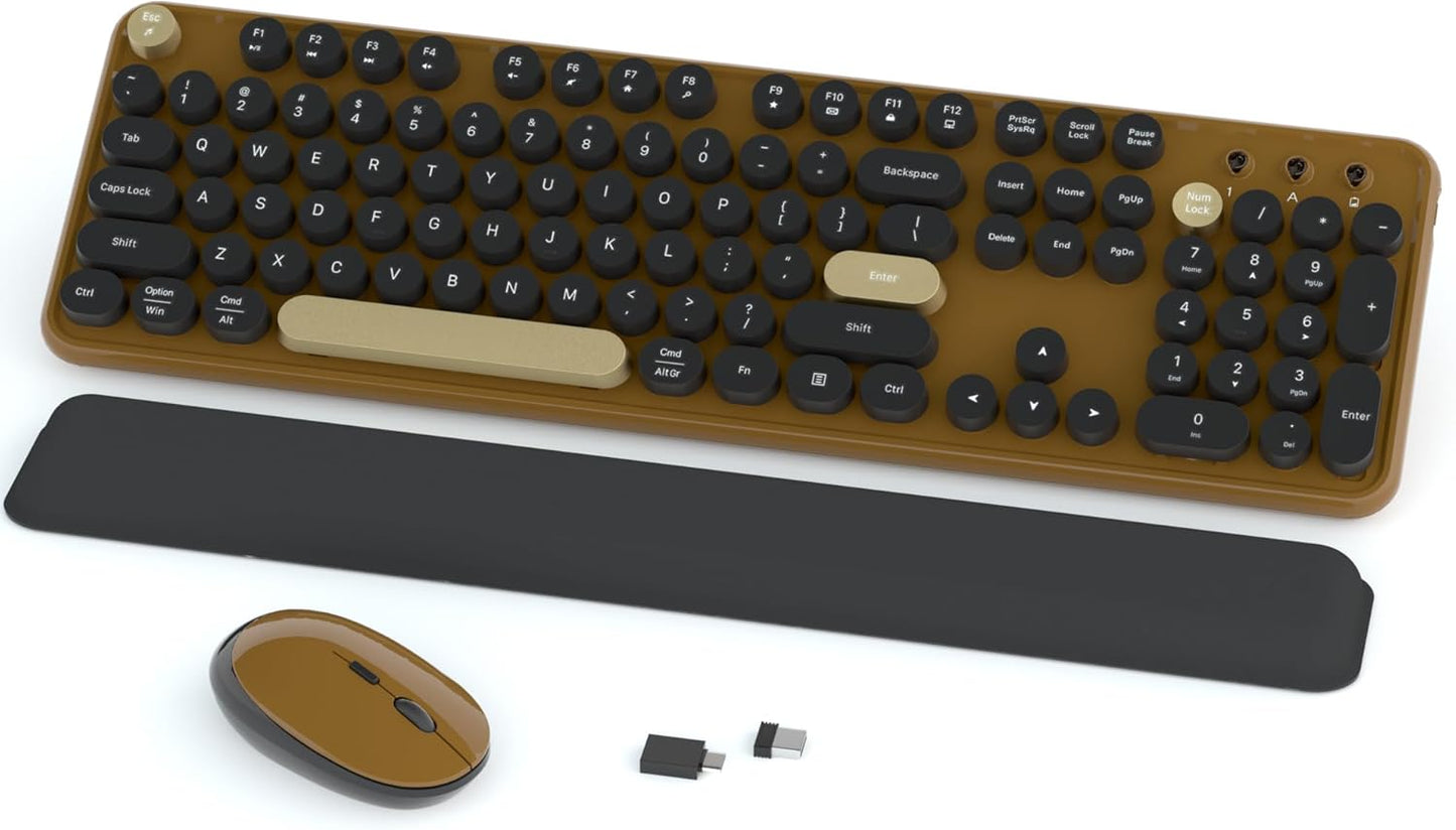 Wireless Keyboard and Mouse Combos for Retro Style Lovers
