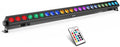DMX LED Stage Wash Light: 150W 24LEDs RGBWA+UV for Events