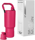 30oz Flip Straw Tumbler with Handle - Berry Twist Insulated