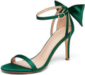 Sleek ankle strap high heel sandals for women by Coutgo