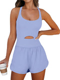 Trendy Women's Workout Romper for Summer by Caracilia