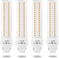 Gx24 4-Pin Base LED Bulb 12W G24q PL-C Warm White 3000K - CFL