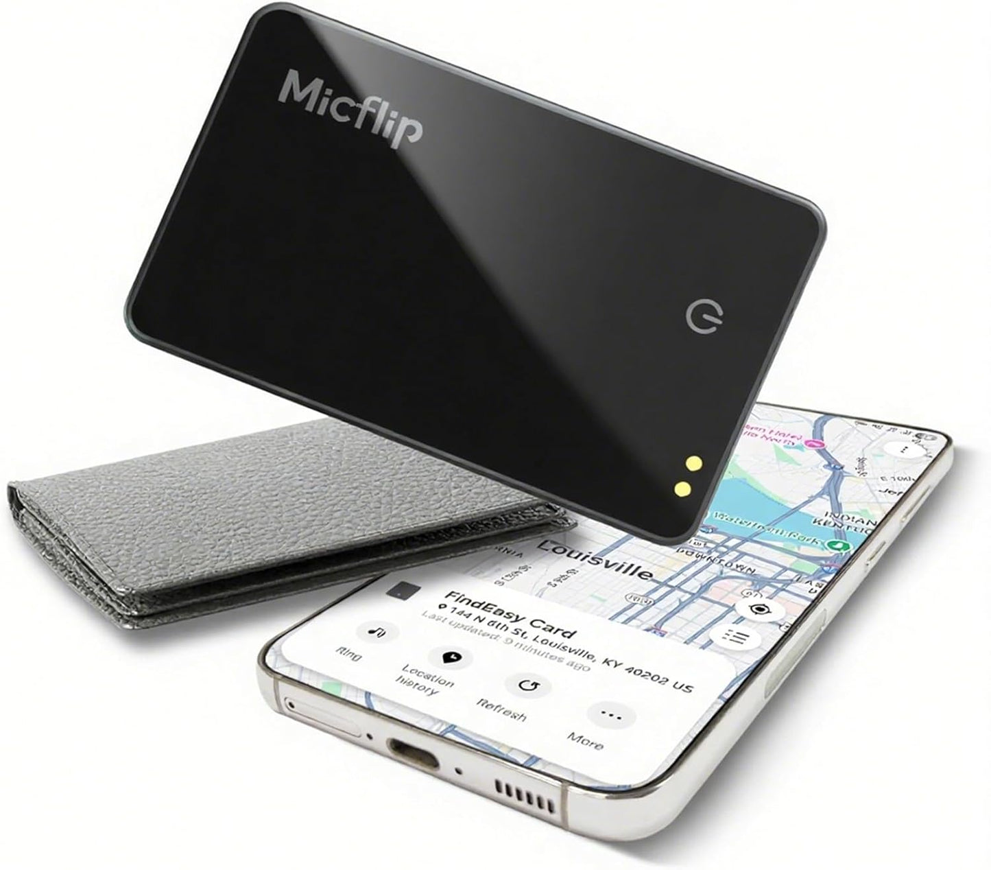 Samsung Wallet Tracker Card - Ultra-Thin Bluetooth Tracker Tag
