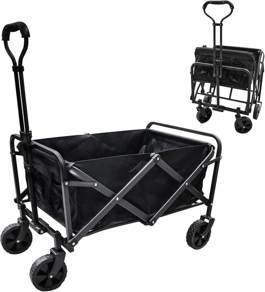 Large Capacity Beach Cart: Easy Transport Anywhere!