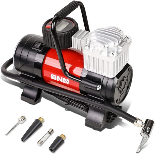 Portable 12V Air Compressor - Inflates with Ease!