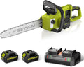 40V 16 in Brushless Chainsaw - Cordless Power for Firewood