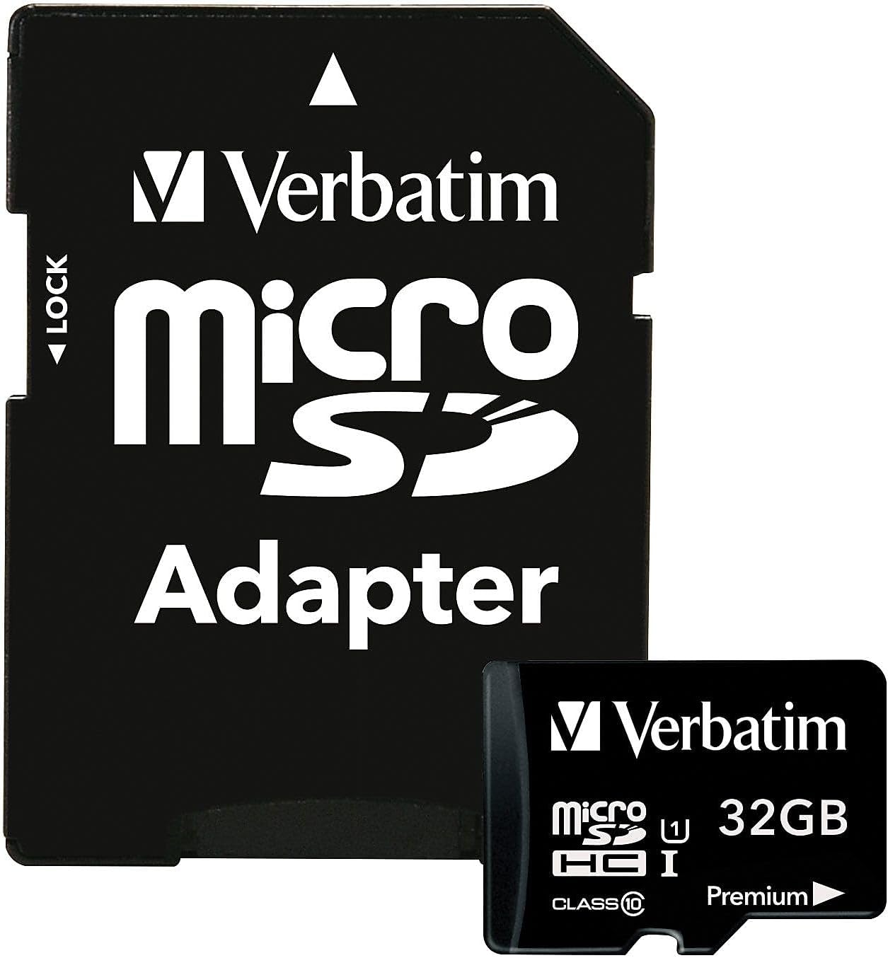 Verbatim 32GB MicroSDHC Memory Card: Premium Speed!
