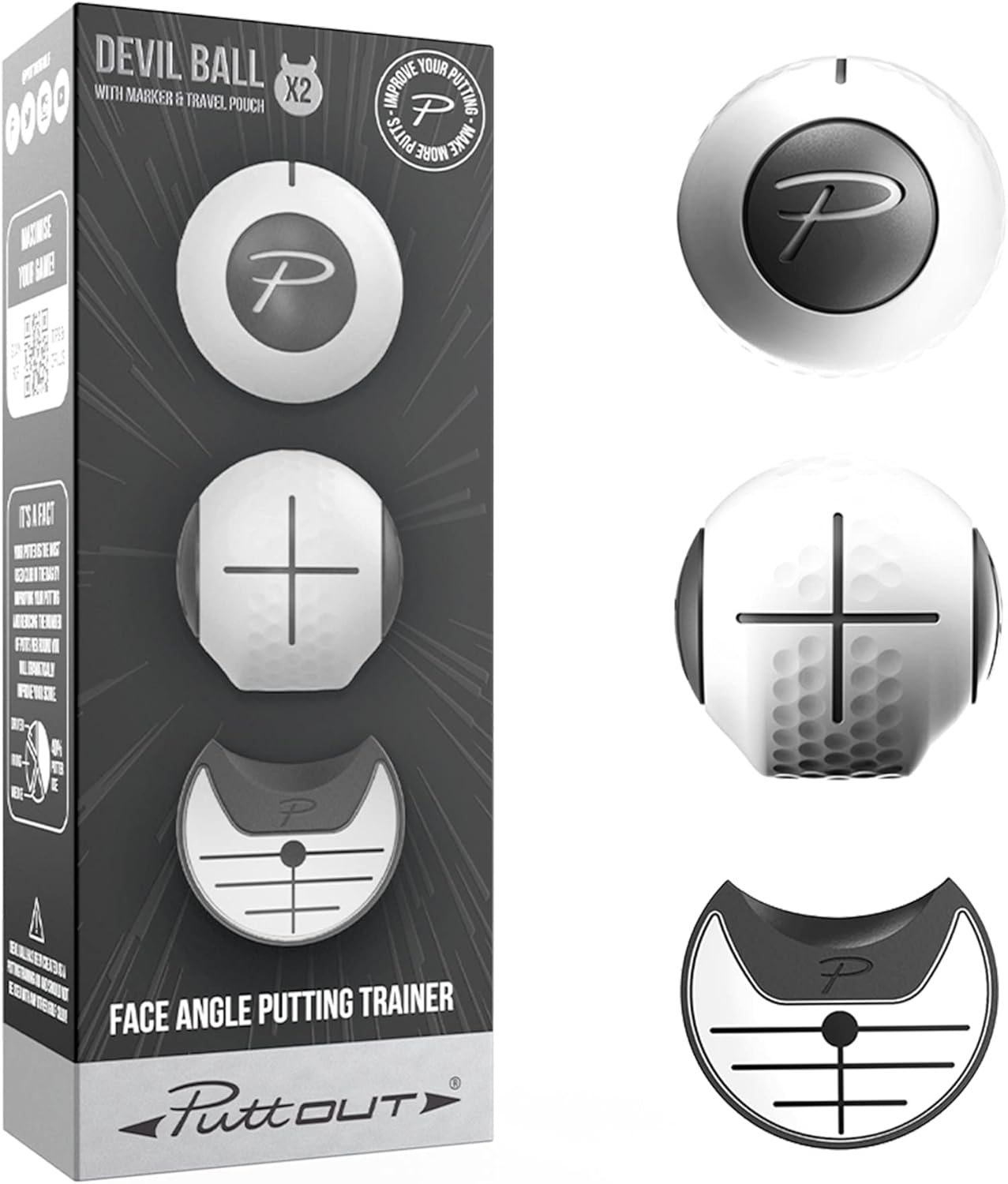 Improve Your Putting Accuracy - PuttOUT Devil Trainer