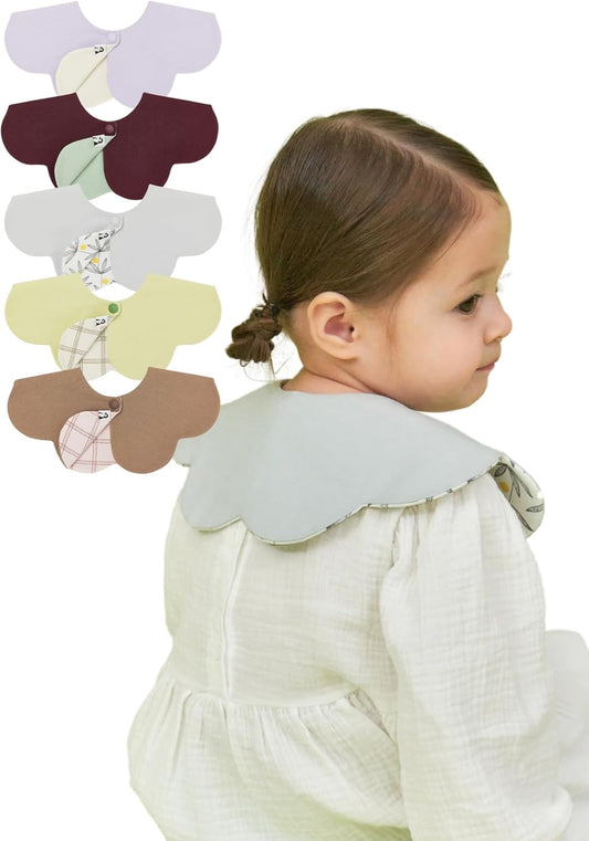 Konny Baby Bibs Set for Boys Girls - Soft Absorbent Bandana