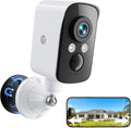 300 Pan Wireless Outdoor Security Camera - 2K Battery-Powered