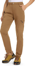 Women's Hiking Cargo Pants with 6 Pockets - Quick Dry Stretch