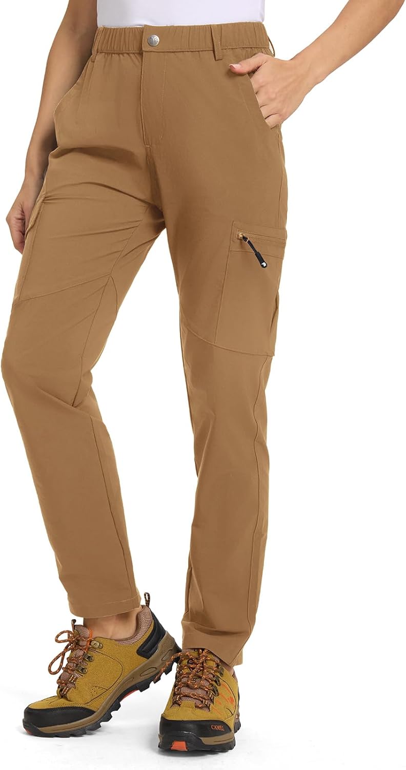 TBMPOY Women's Hiking Cargo Pants for Outdoor Adventures