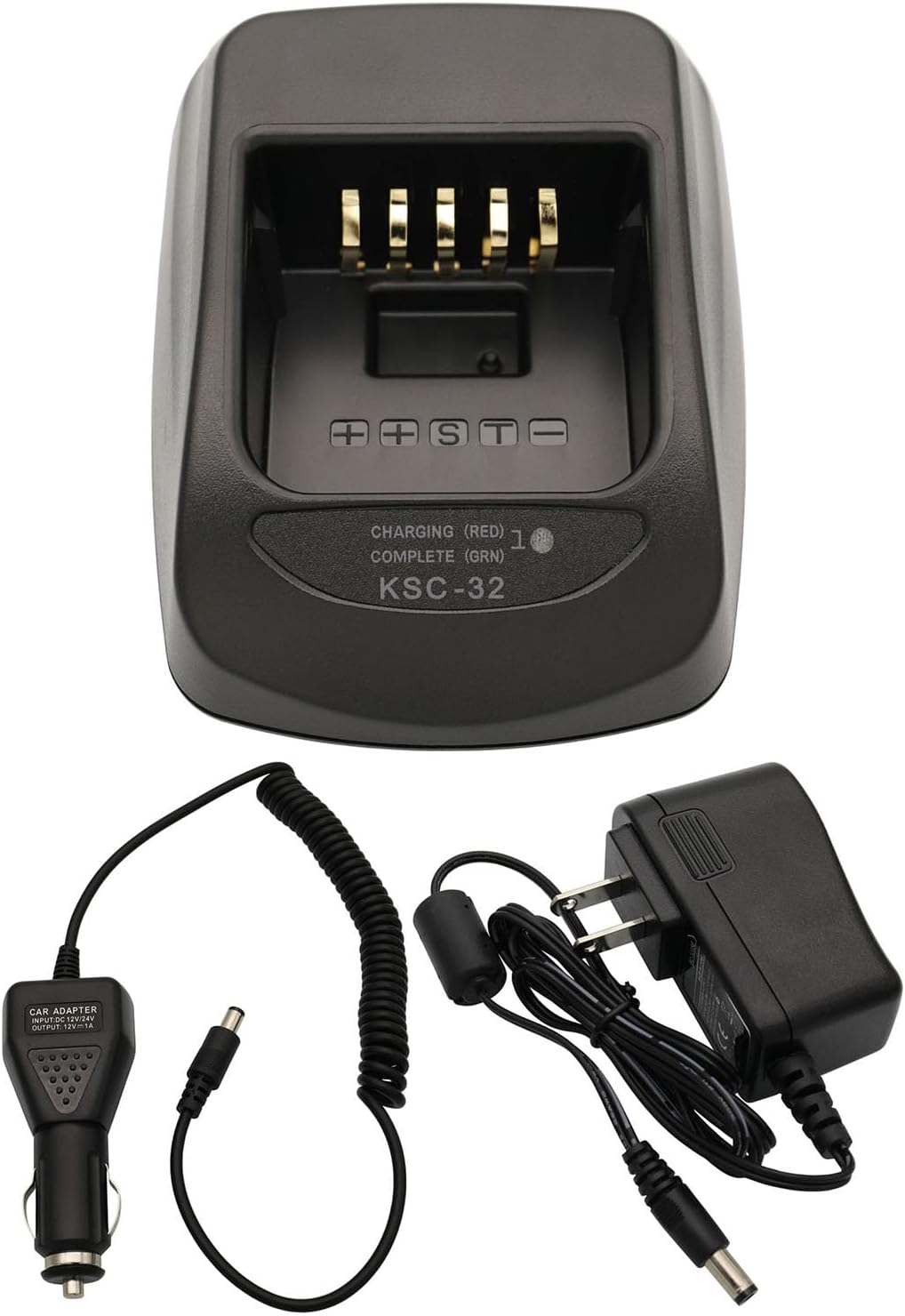 KSC-32 Rapid Charger for Kenwood Radios with LED Indicator